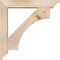 Ekena Millwork Westlake Traditional Smooth Bracket w/ Offset Brace, Douglas Fir, 5 1/2"W x 28"D x 28"H BKT0604X28X28WTL01SDF - alternate 4